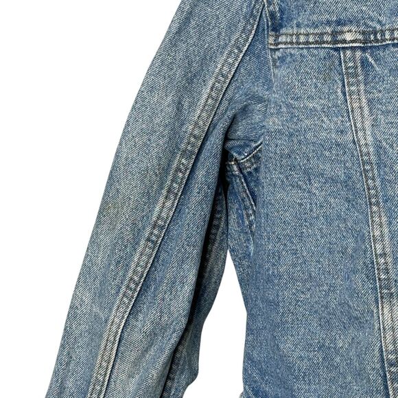 Vintage 70s/80s Levi’s USA-Made Denim Trucker Jacket Size Large - Picture 9 of 12